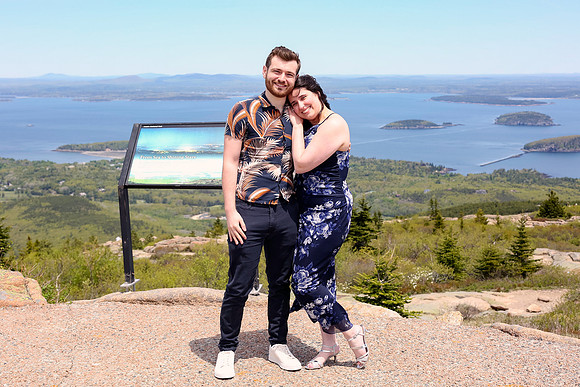 Joey and Kaitlyn, Cadillac Mountain