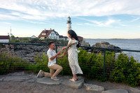 Ben and Sierra, Portland Head Light