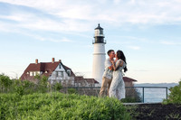 Ben and Sierra, Portland Head Light