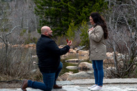 Hedi and Andrea, Jordon Pond, Acadia National Park