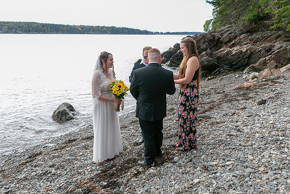 Lilly and Patrick, Owls Head, Maine
