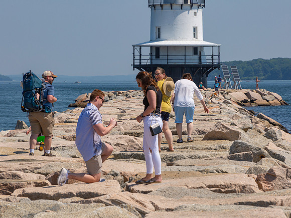 Dylan & Kimmy, Spring Point Light