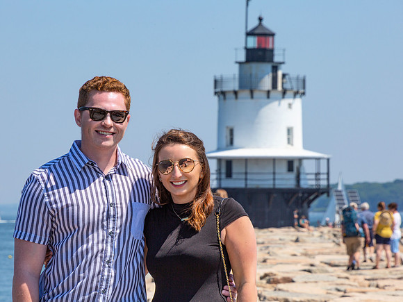 Dylan & Kimmy, Spring Point Light