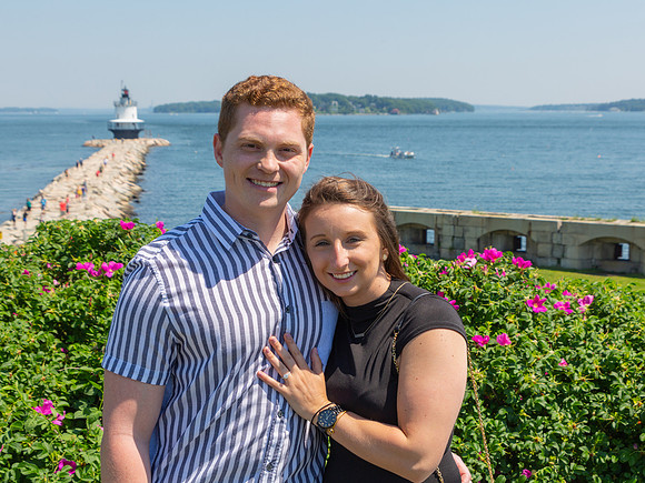 Dylan & Kimmy, Spring Point Light