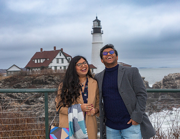 Mohaiminul and Jan, Portland Head Light
