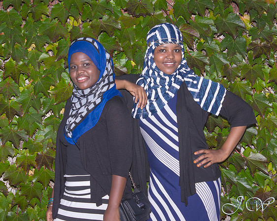 Fatuma Ali and Markabo Abdi